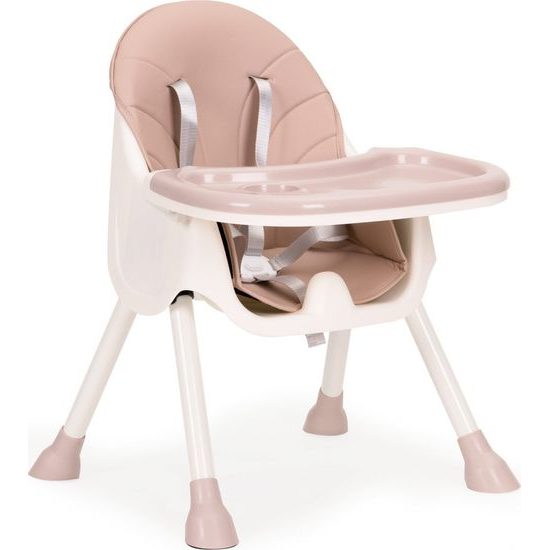 Ecotoys jídelní židlička 2v1 Pink HC823 růžová