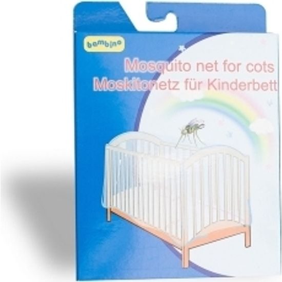 Univerzální síťka (moskytiera) proti hmyzu na cestovní postýlku