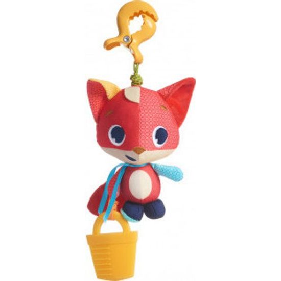 TINY LOVE TINY LOVE Závěsná vibrující hračka s kousátkem Liška, červená