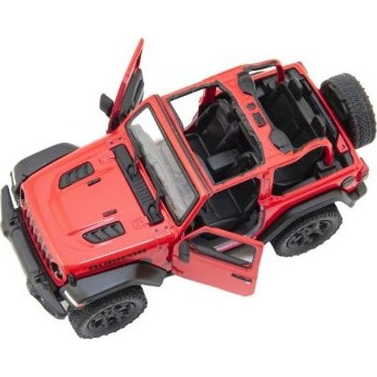 Auto Kinsmart Jeep Wrangler 2018 otevřená střecha - mix 4 barvy