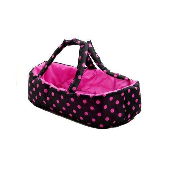 Alice kočárek pro panenky 9346 kombinovaný černý