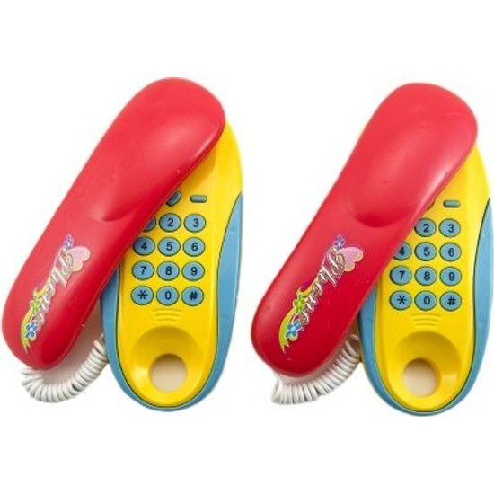 Telefony pokoj - pokoj - 2ks na baterie vzdálenost 8m