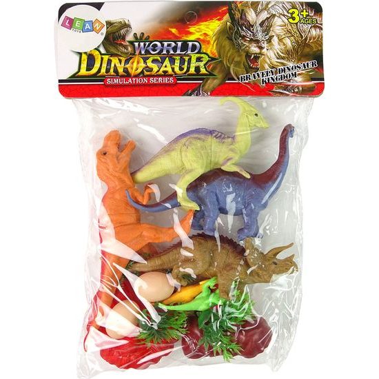 Sada figurek dinosaurů s příslušenstvím 15 kusů