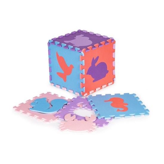 IPlay penová puzzle hracia deka Animal Play Mat