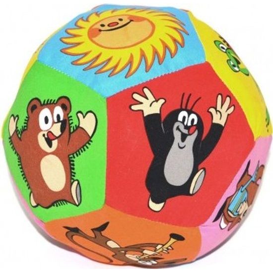 Textilní míč Krtek