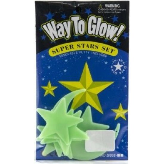 Hvězdy svítící ve tmě