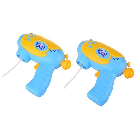 Sada 2 bublifuků na baterie Bubble Guns - modrá