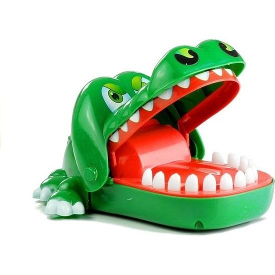 Hračka krokodýl u zubaře