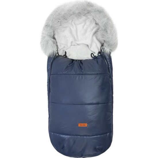 Zimní fusak do kočárku Orso granátový perla