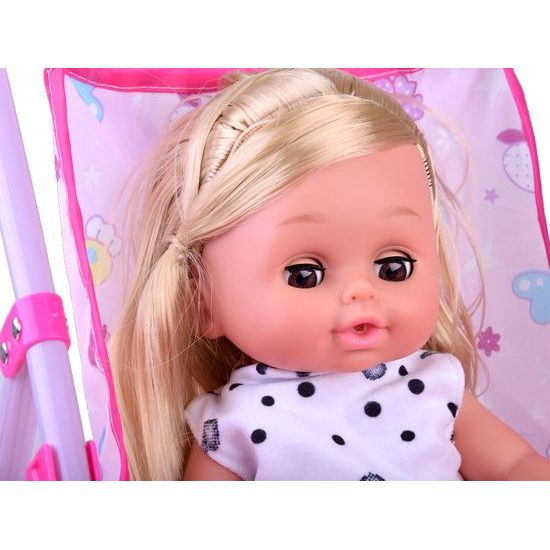 Panenka Sweet Doll 30 cm s kočárkem a dalším příslušenstvím