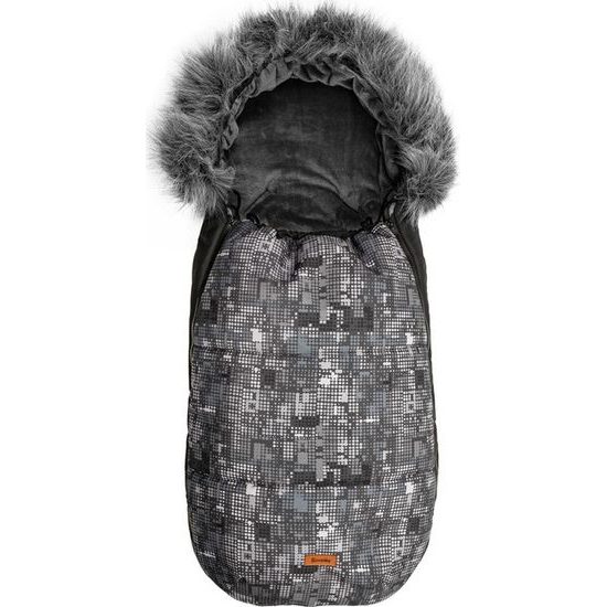 Sensillo Zimní fusak do kočárku Olaf grafitový