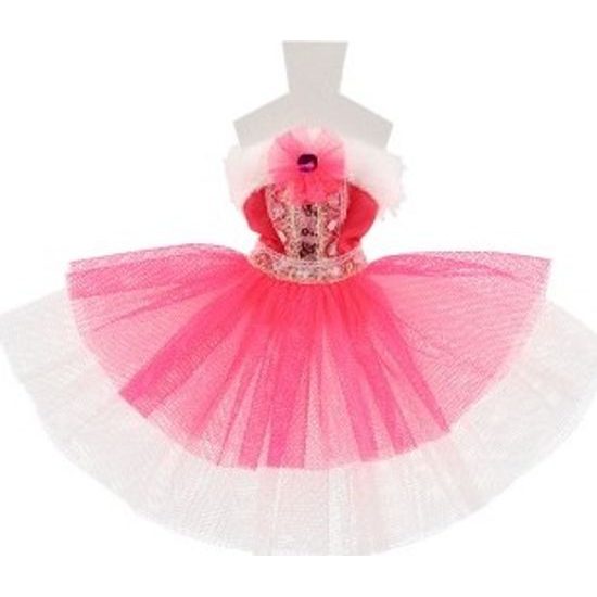 Šaty krátké na panenky - mix barev