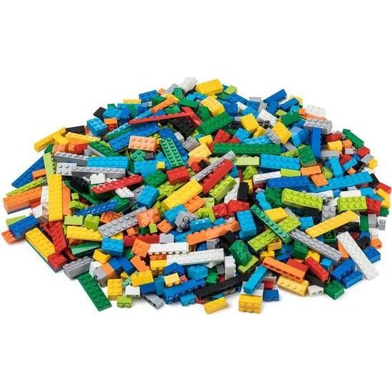 LW Toys Stavebnice pro děti - Základní set 2000 ks