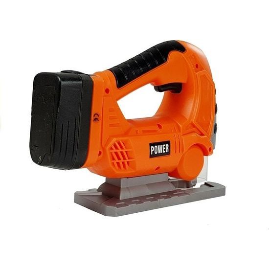 Dětská přímočará pila na baterky - oranžová