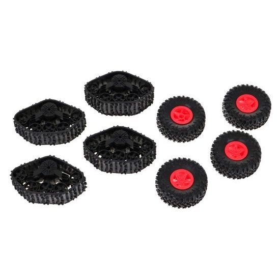 Auto na dálkové ovládání 4x4 s výměnnými koly Fire Wolf 1:18