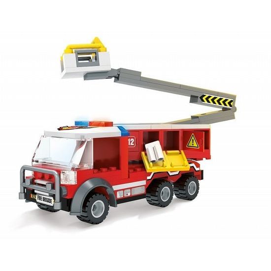 Blocki MyFire hasičské auto s plošinou 158 dílků