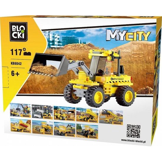 Blocki MyCity stavebnice bagr 117 dílků