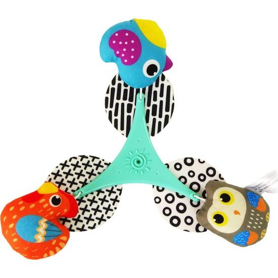 Dětský kolotoč nad postýlku s melodií Colorful Birds