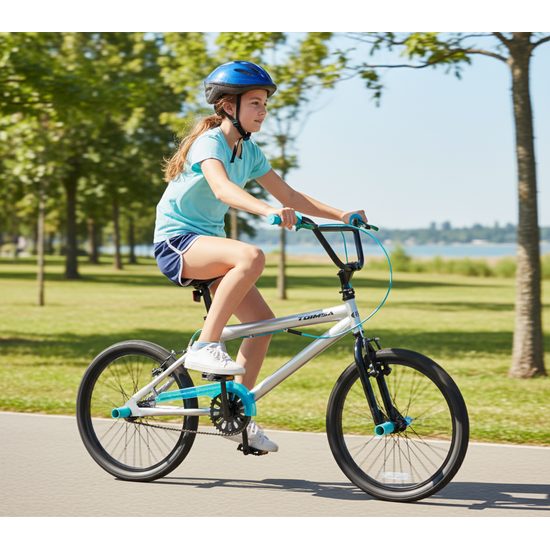 Dětské kolo Toimsa BMX 20 - stříbrné