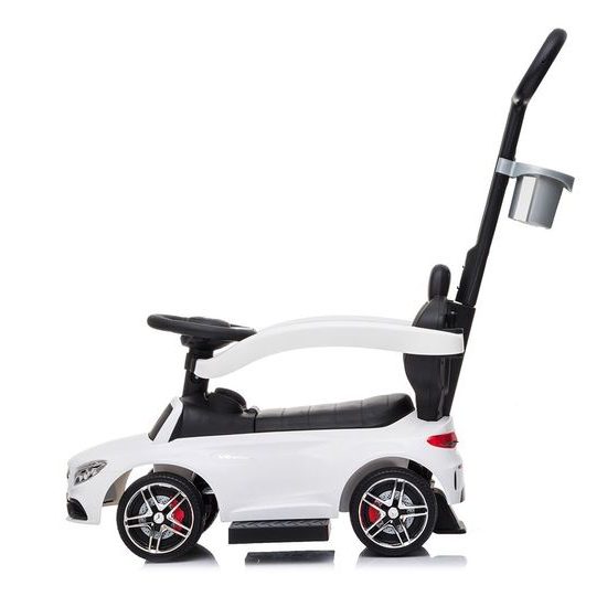 Baby Mix odrážedlo Mercedes AMG C63 s vodící tyčí 3v1 bílé
