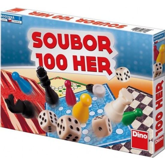 Soubor her 100 - společenská hra