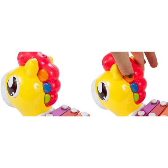 Haunger interaktivní koník s cimbálky Music Horse