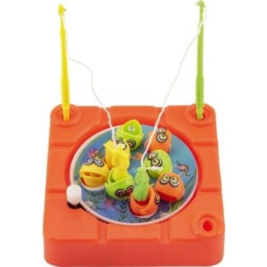 Magnetická Hra ryby/rybář - na natažení - mix 3 barvy