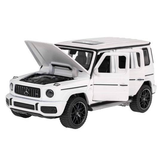 Rastar kovové autíčko Mercedes AMG G63 bílé 1:32