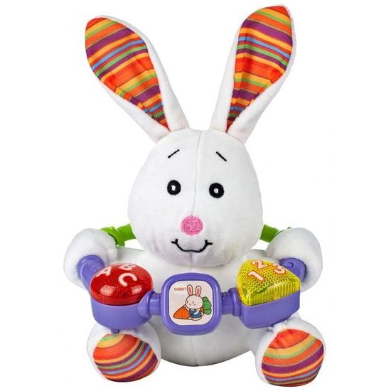 Interaktivní plyšový králíček na baterie Baby Rabbit