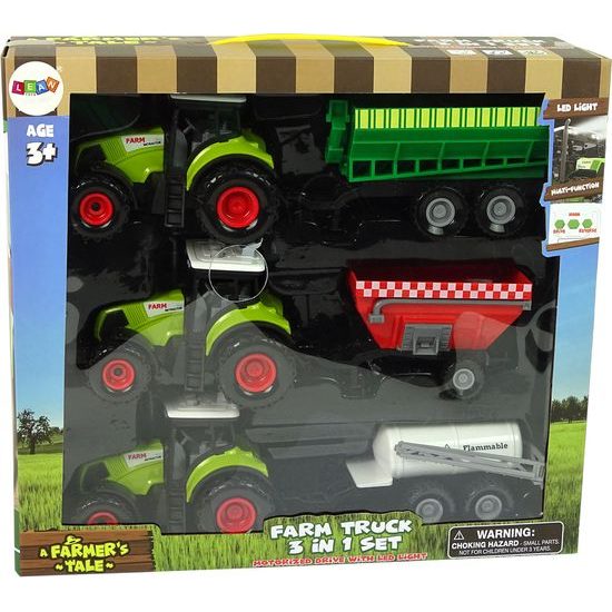 Sada traktorů s příslušenstvím