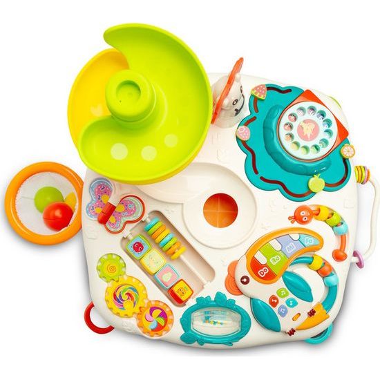 Edukační stolek s tobogánem