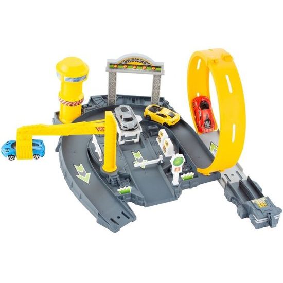Odpalovač autíček se 4 autíčky Parking Track