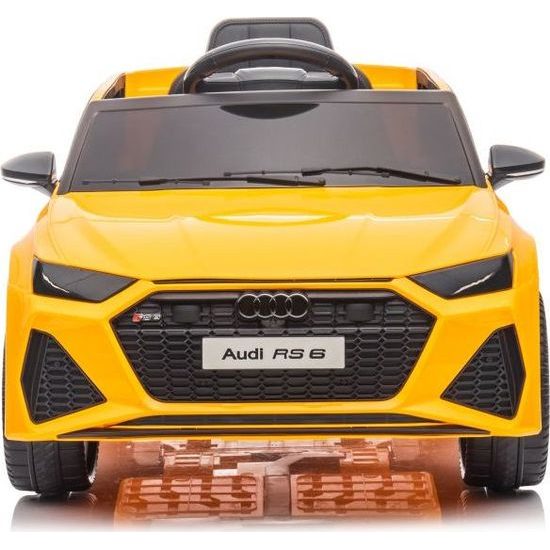 Elektrické auto Audi RS6, žlutá