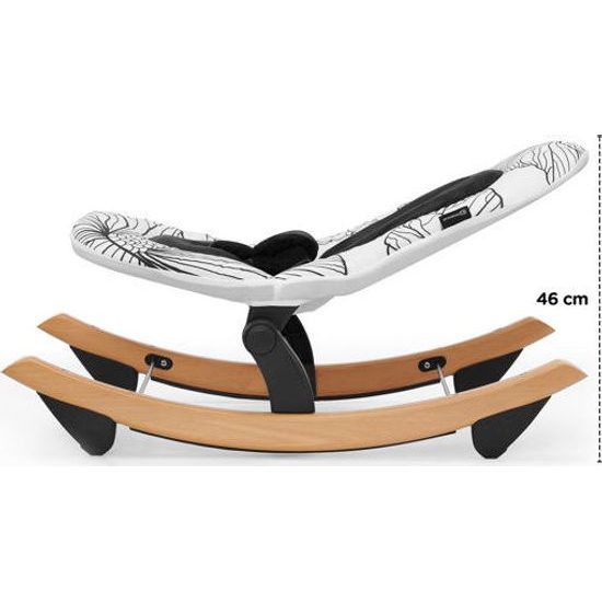 Kolébka Kinderkraft Finio dřevěná černá