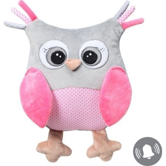 BabyOno Plyšová hračka s chrastítkem Owl Sofia