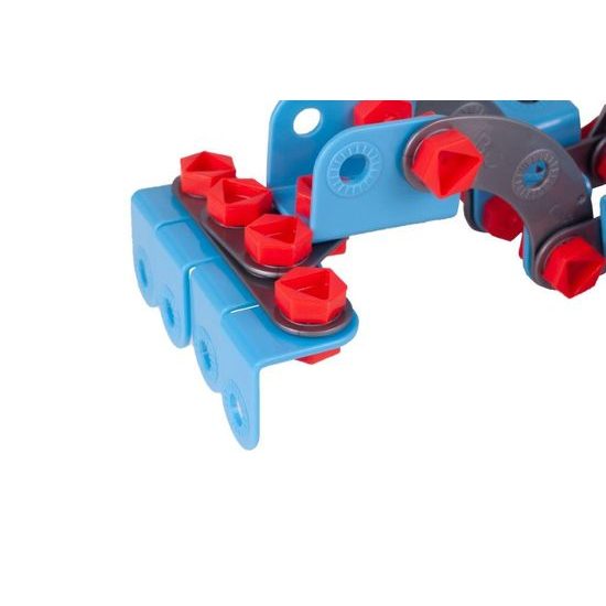 Majlo Toys konstrukční stavebnice s vrtačkou na baterie Junior Block 552 dílků