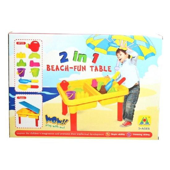 Dětský stoleček s pískovištěm a a příslušenstvím Fun Table