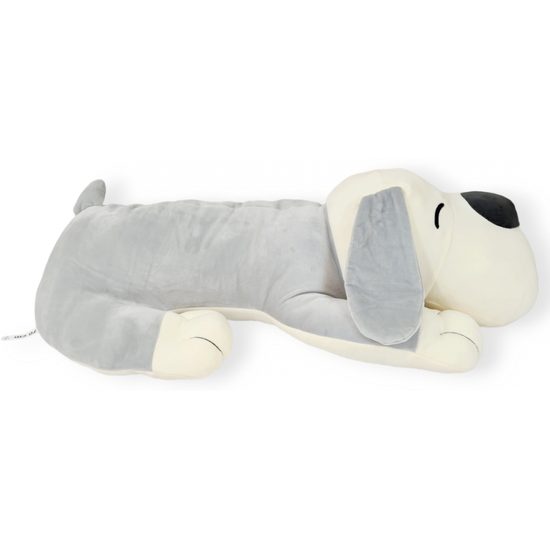 Plyšový pejsek Azor 70 cm - šedý