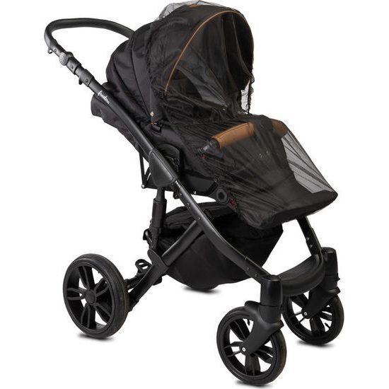 Moskytiéra na kočárek černá