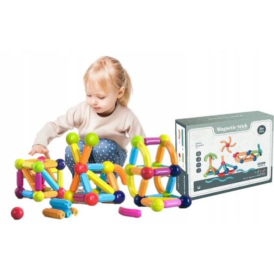 Doris magnetická stavebnice Magnet Sticks 40 dílků