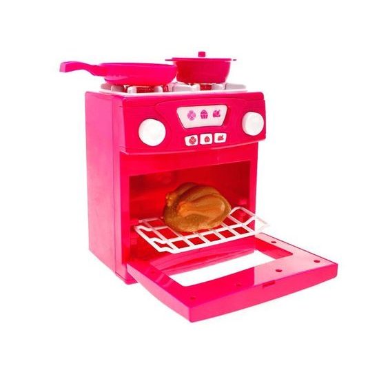 Majlo Toys dětská trouba se sporákem Pink Oven