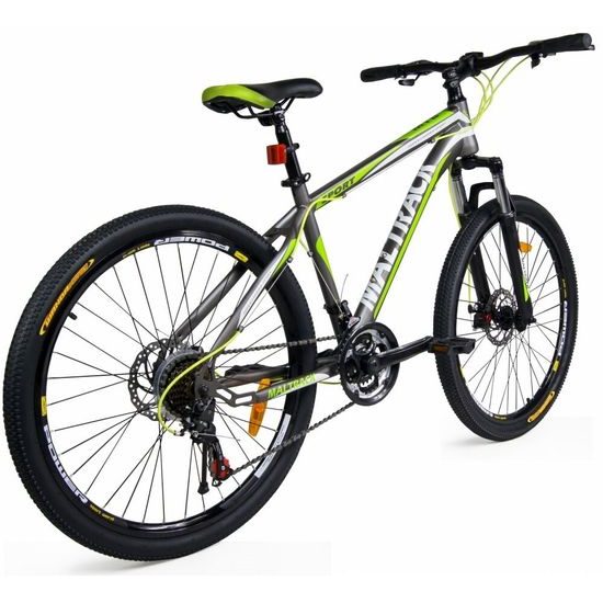 MalTrack odpružené horské kolo Sport 26" šedo-zelené