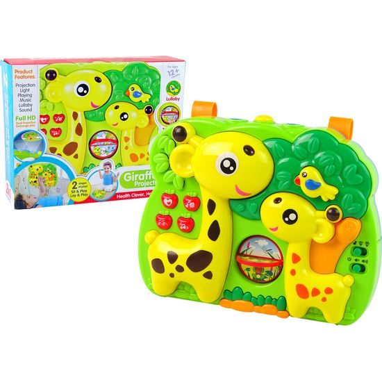 Hrací panel s žirafami na zavěšení