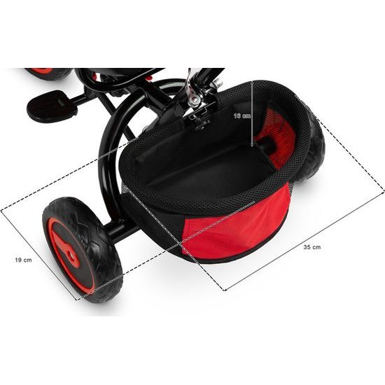 Dětská tříkolka Timmy růžová