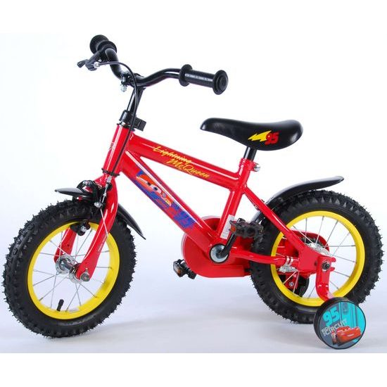 Dětské kolo Volare Disney Cars Red 3 12"