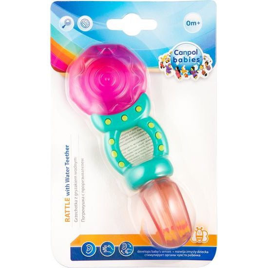 Canpol Babies Canpol babies Chrastítko s kousátkem Lízátko - různé barvy