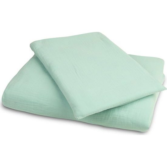 Sensillo Mušelínové povlečení mátové
