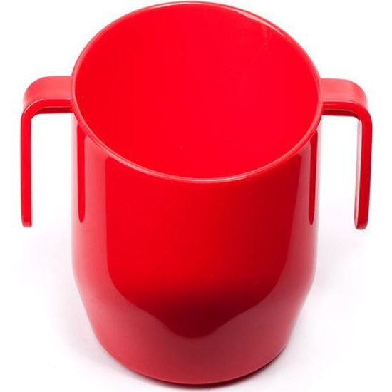 Dětský anatomický hrníček Doidy cup hasičská červená