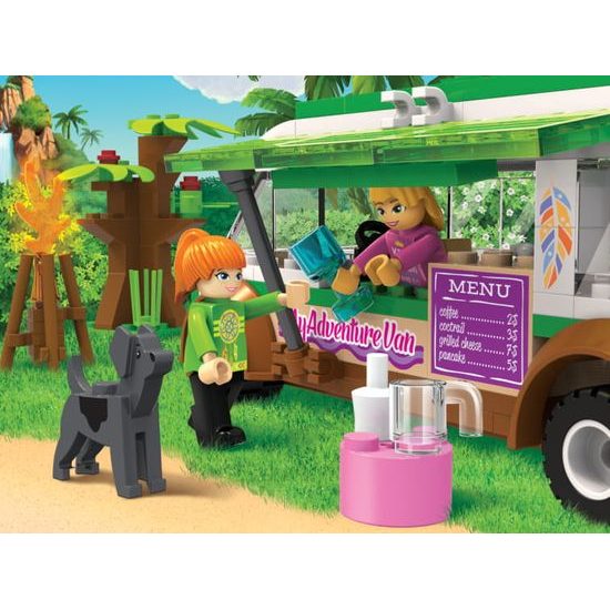 Blocki MyGirls stavebnice prázdninový karavan 240 dílků