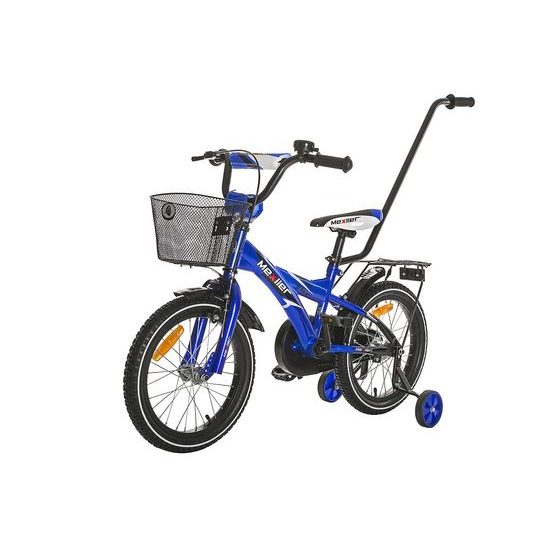 Mexller dětské kolo BMX 16" s vodící tyčí modrá